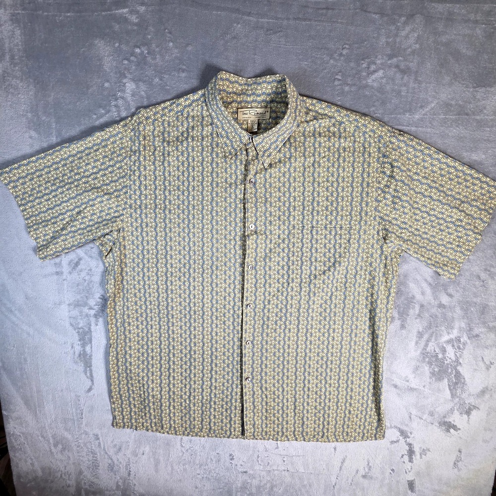 Vintage Tori Richards Made in USA Hawaiian Button up shirt sz XL